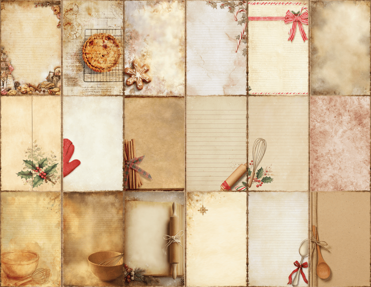 Christmas Kitchen Journal Pages All Bundles Journal Pages new bundles all - WondersArtist