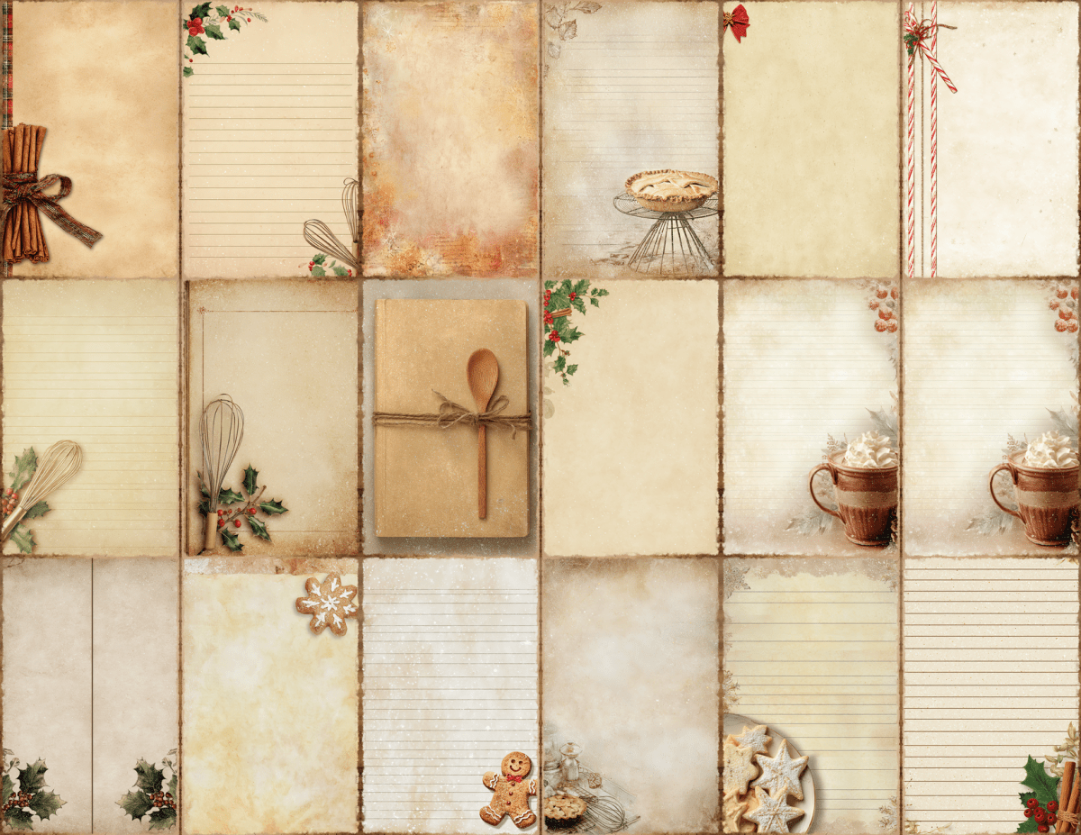 Christmas Kitchen Journal Pages All Bundles Journal Pages new bundles all - WondersArtist