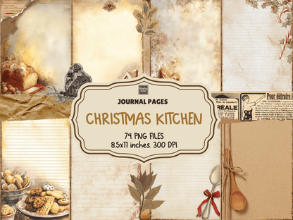 Christmas Kitchen Journal Pages All Bundles Journal Pages new bundles all - WondersArtist