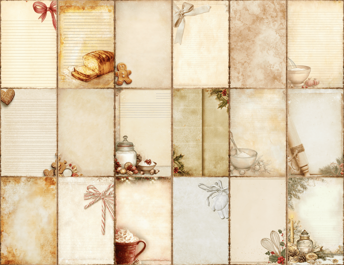 Christmas Kitchen Journal Pages All Bundles Journal Pages new bundles all - WondersArtist