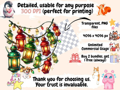 Christmas Lights (P2) Clipart christmas clipart - Wonders Artist