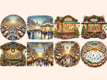 Christmas Markets Clipart Christmas Bazaar - Wonders Artist