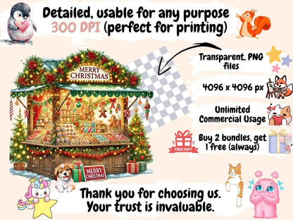 Christmas Markets Clipart Christmas Bazaar - Wonders Artist