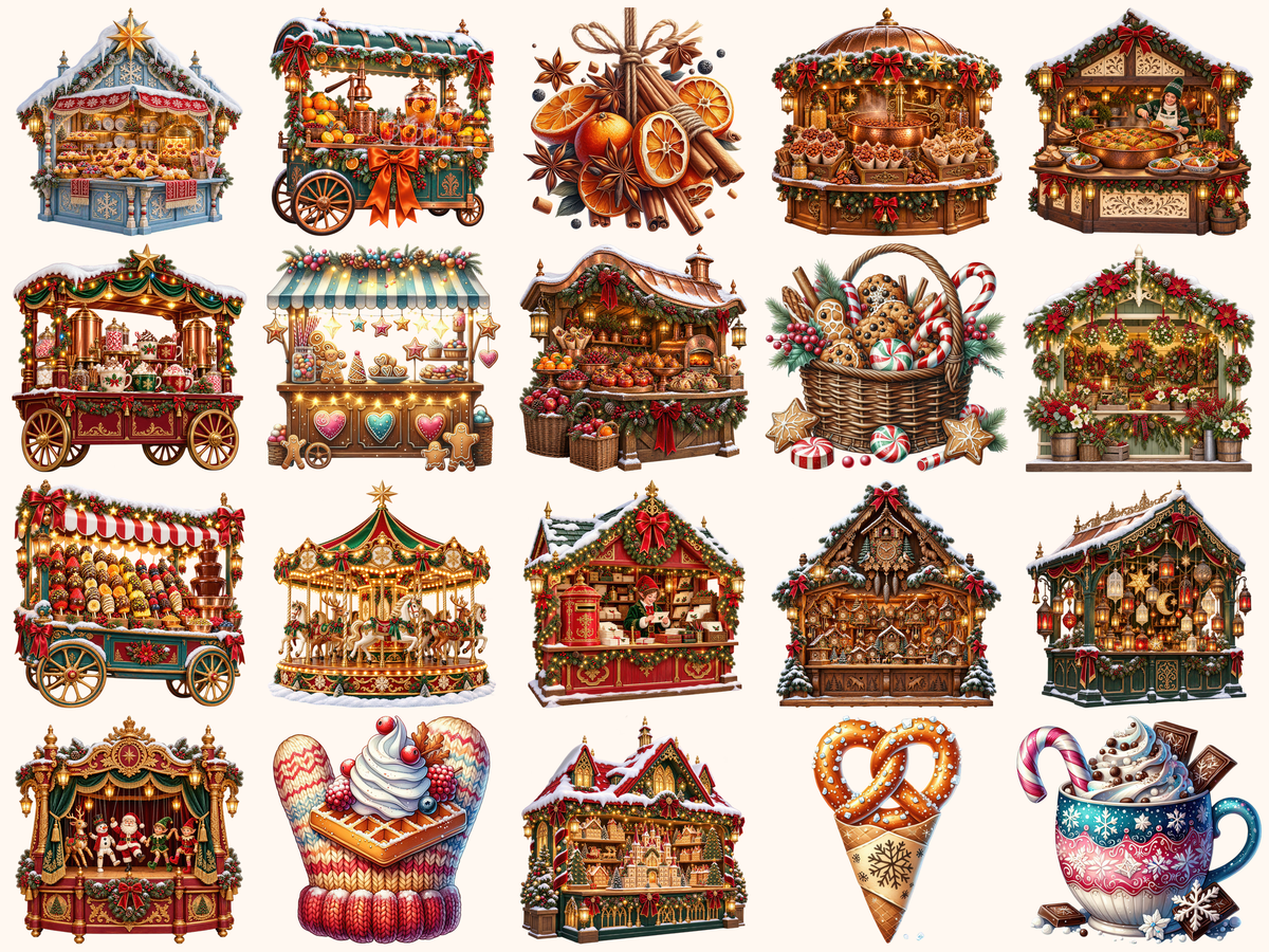Christmas Markets Clipart — 01_grid.png