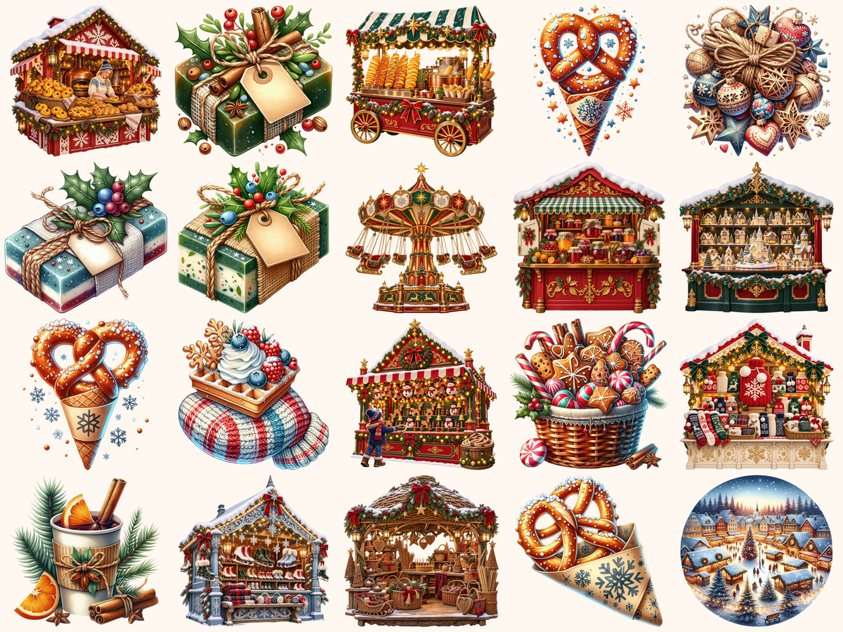 Christmas Markets Clipart — 02_grid.png