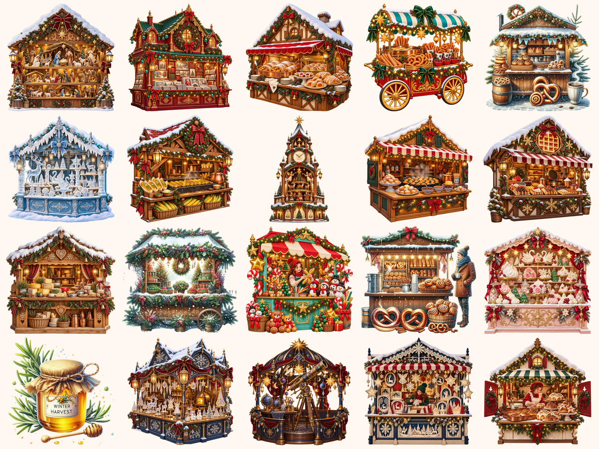 Christmas Markets Clipart — 05_grid.png