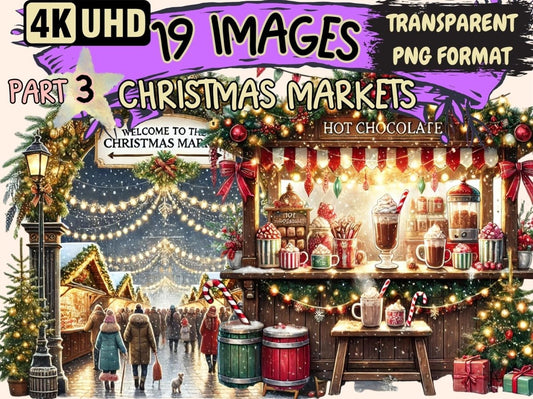 Christmas Markets (P3) Clipart Christmas Bazaar - Wonders Artist
