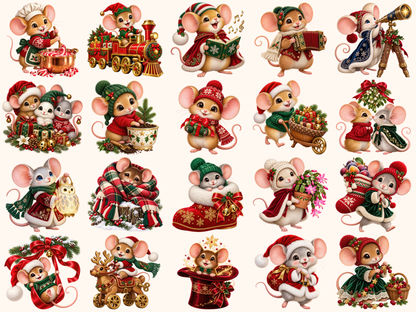 Christmas Mouse Clipart — 06_grid.png