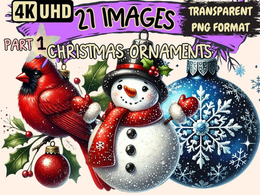 Christmas Ornaments Clipart Christmas Baubles - Wonders Artist