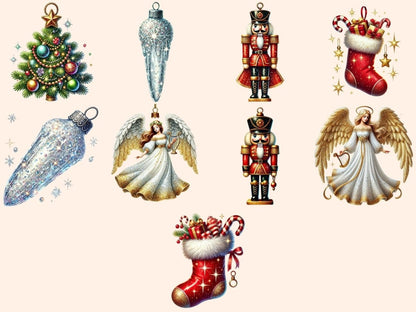 Christmas Ornaments (P2) Clipart christmas balls - Wonders Artist