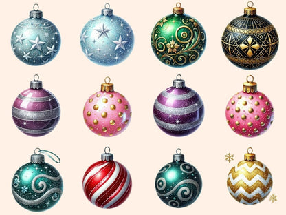 Christmas Ornaments (P3) Clipart christmas balls png - Wonders Artist