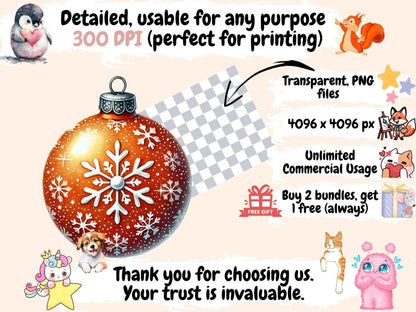 Christmas Ornaments (P3) Clipart christmas balls png - Wonders Artist
