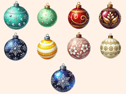 Christmas Ornaments (P4) Clipart christmas ball png - Wonders Artist