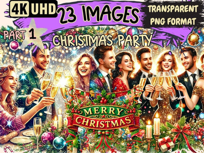 Christmas Party Clipart Christmas Bash - Wonders Artist