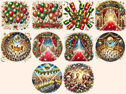 Christmas Party (P2) Clipart Christmas Bash - Wonders Artist