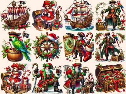 Christmas Pirates Clipart christmas pirate png - Wonders Artist
