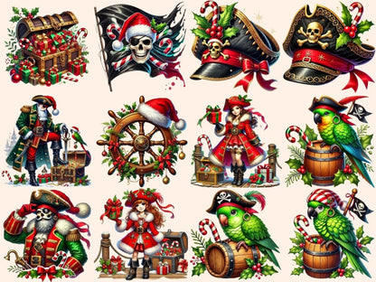 Christmas Pirates Clipart christmas pirate png - Wonders Artist