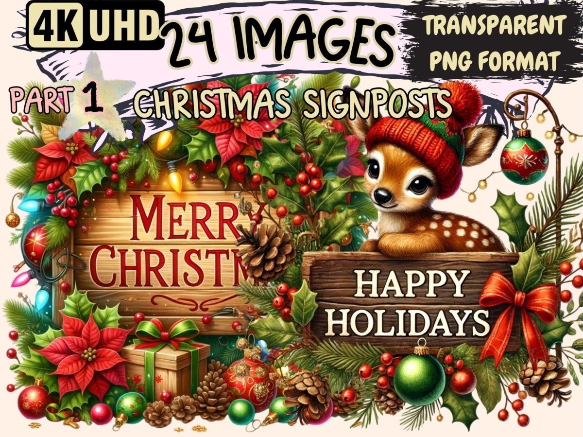 Christmas Signposts Clipart Christmas Signposts - Wonders Artist