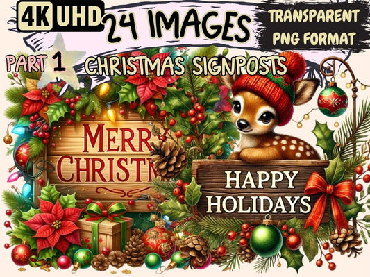 Christmas Signposts Clipart Christmas Signposts - Wonders Artist