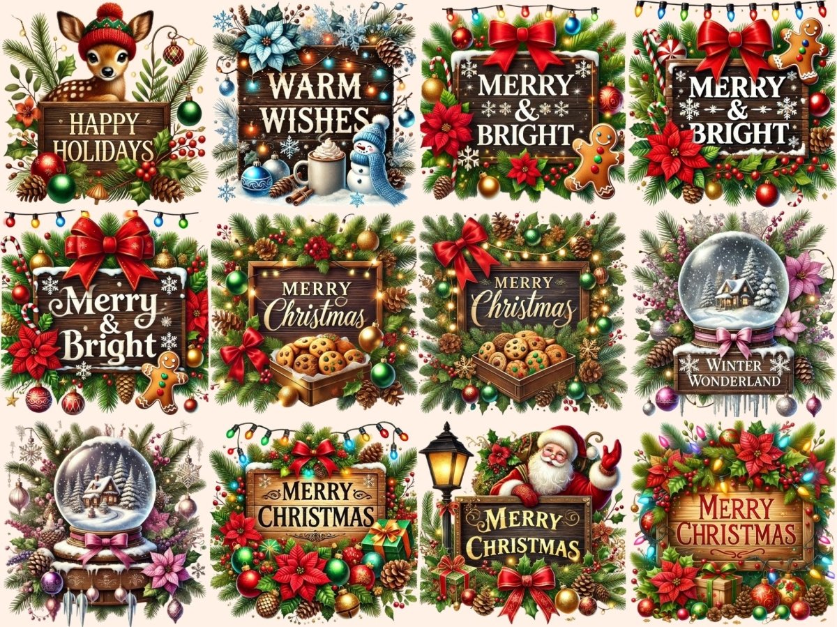 Christmas Signposts Clipart Christmas Signposts - Wonders Artist