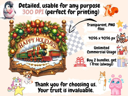 Christmas Signposts (P3) Clipart Christmas Signposts - Wonders Artist