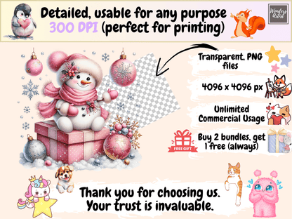 Christmas Snowman Clipart autopost Christmas clip art Christmas printables - WondersArtist