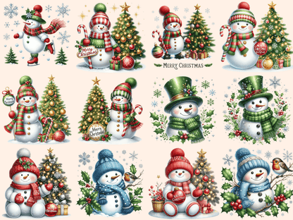 Christmas Snowman Clipart autopost Christmas clip art Christmas printables - WondersArtist
