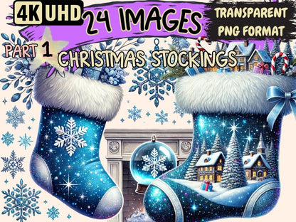 Christmas Stockings Clipart christmas clipart - Wonders Artist