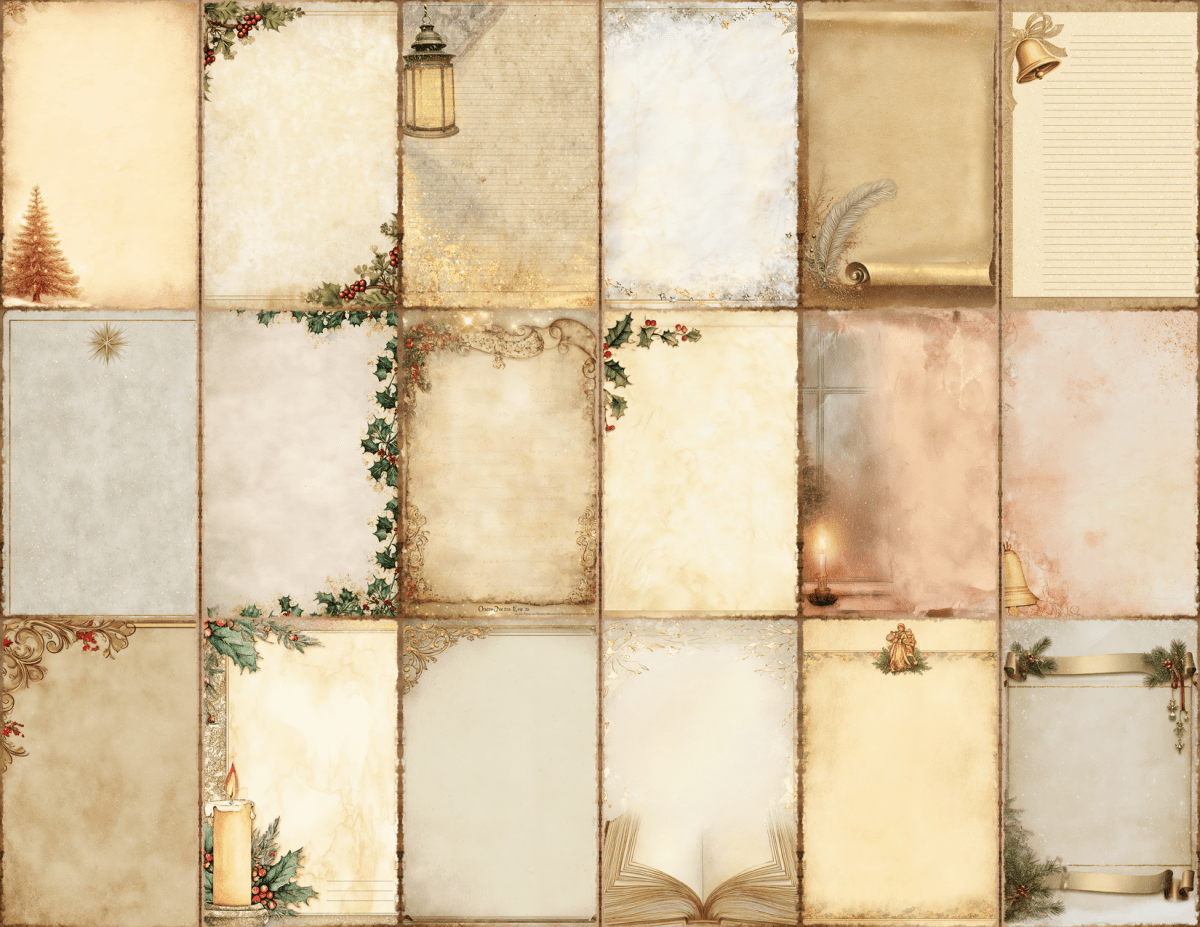 Christmas Storybook Journal Pages All Bundles Journal Pages new bundles all - WondersArtist