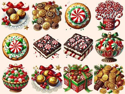 Christmas Sweets Clipart Christmas Candy - Wonders Artist
