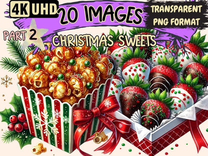 Christmas Sweets (P2) Clipart Candy Clipart Xmas - Wonders Artist