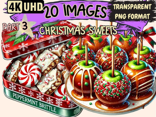 Christmas Sweets (P3) Clipart Candy Clipart Xmas - Wonders Artist