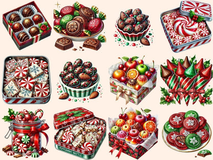 Christmas Sweets (P3) Clipart Candy Clipart Xmas - Wonders Artist