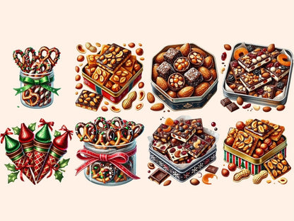 Christmas Sweets (P4) Clipart Candy Clipart Xmas - Wonders Artist