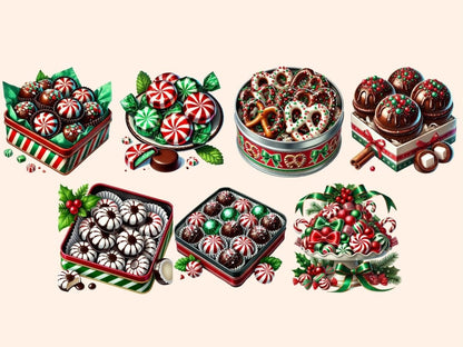 Christmas Sweets (P5) Clipart Candy Clipart Xmas - Wonders Artist
