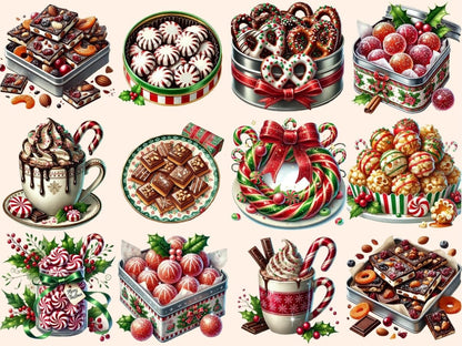 Christmas Sweets (P5) Clipart Candy Clipart Xmas - Wonders Artist