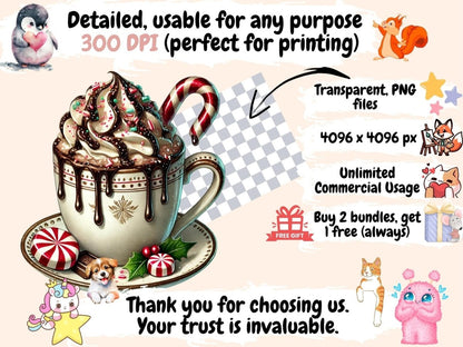 Christmas Sweets (P5) Clipart Candy Clipart Xmas - Wonders Artist