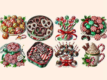 Christmas Sweets (P6) Clipart Candy Clipart Xmas - Wonders Artist