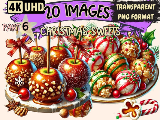 Christmas Sweets (P6) Clipart Candy Clipart Xmas - Wonders Artist