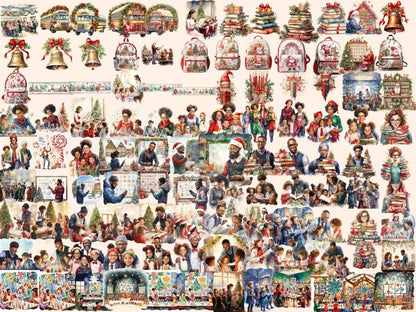 Christmas Teachers Watercolor Clipart christmas classroom - Wonders Artist