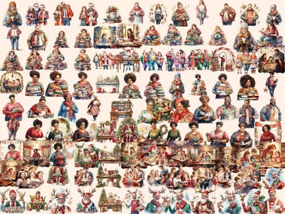 Christmas Teachers Watercolor Clipart christmas classroom - Wonders Artist