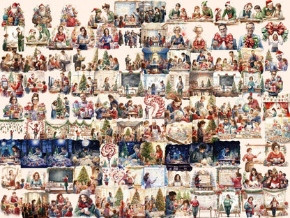 Christmas Teachers Watercolor Clipart christmas classroom - Wonders Artist