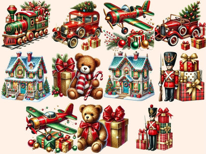 Christmas Toys & Presents Clipart Christmas Gifts Art - Wonders Artist