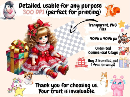 Christmas Toys & Presents Clipart Christmas Gifts Art - Wonders Artist