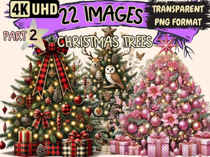 Christmas Trees (P2) Clipart Christmas Pines - Wonders Artist