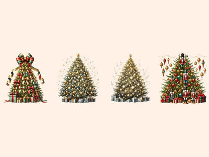 Christmas Trees (P3) Clipart Christmas Pines - Wonders Artist