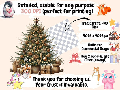 Christmas Trees (P3) Clipart Christmas Pines - Wonders Artist