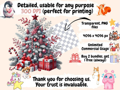 Christmas Trees (P4) Clipart Christmas Pines - Wonders Artist