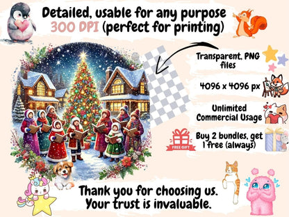 Christmas Villages Clipart christmas clipart - Wonders Artist