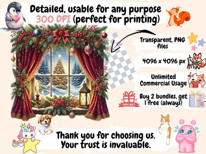 Christmas Windows Clipart christmas clipart - Wonders Artist